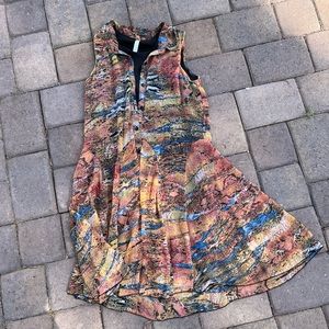 Shoreline Button Up Mini dress